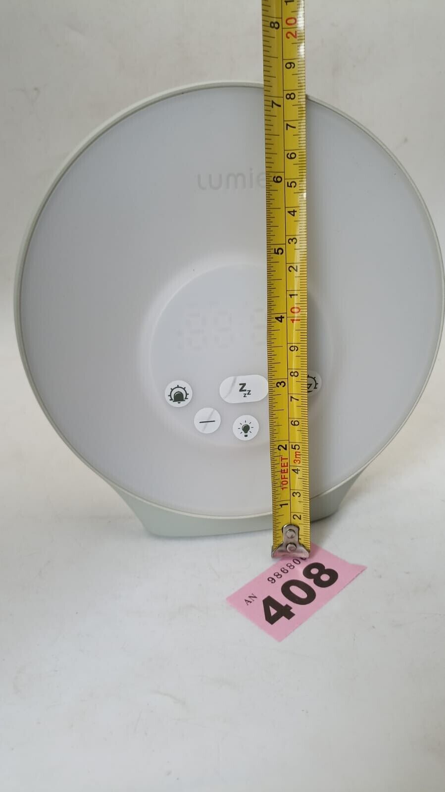 Lumie Sunrise Alarm Wake Up Light Alarm Clock Colour Changing Sounds no Cables