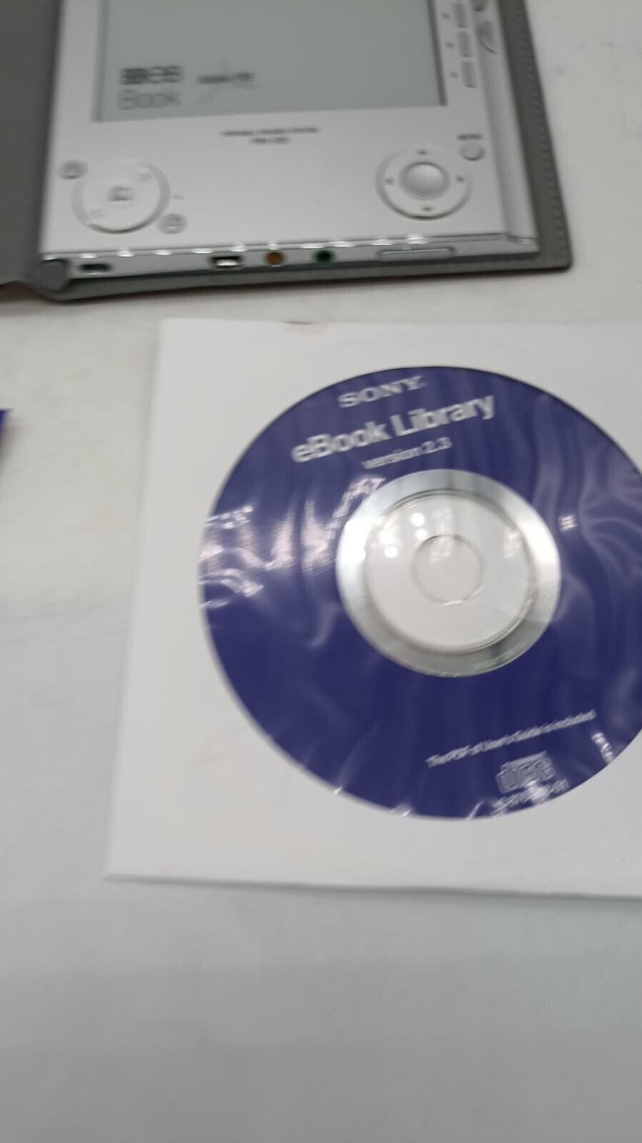 Sony Prs-505 Portable Reader System Ebook Box