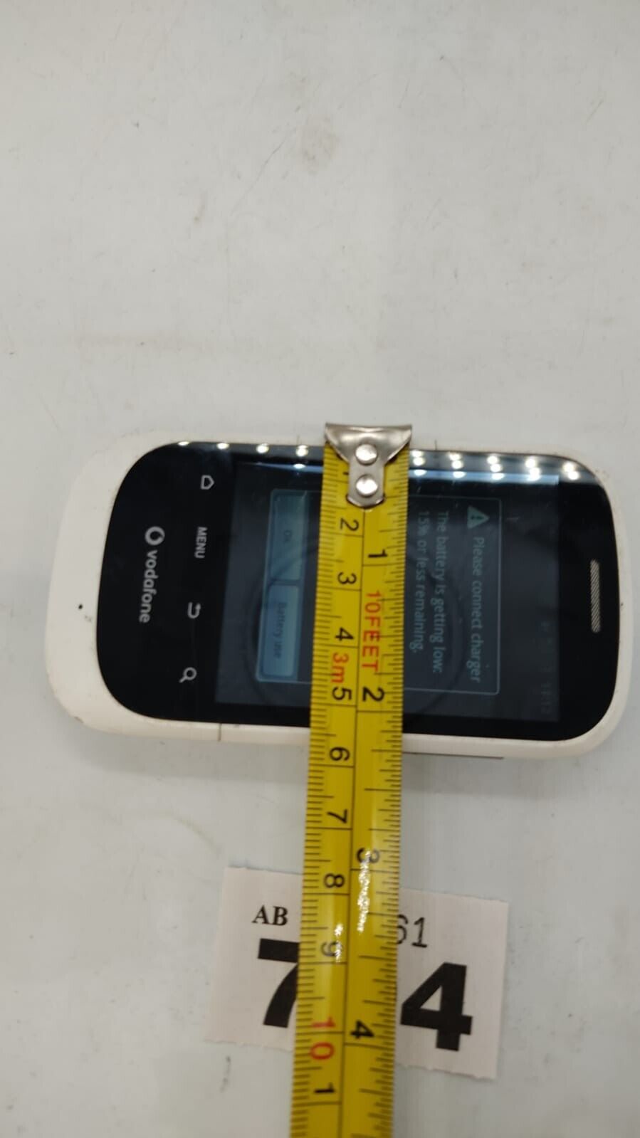Vodafone 858 Smart (Vodafone) 130MB Android Smartphone Device Only. Used