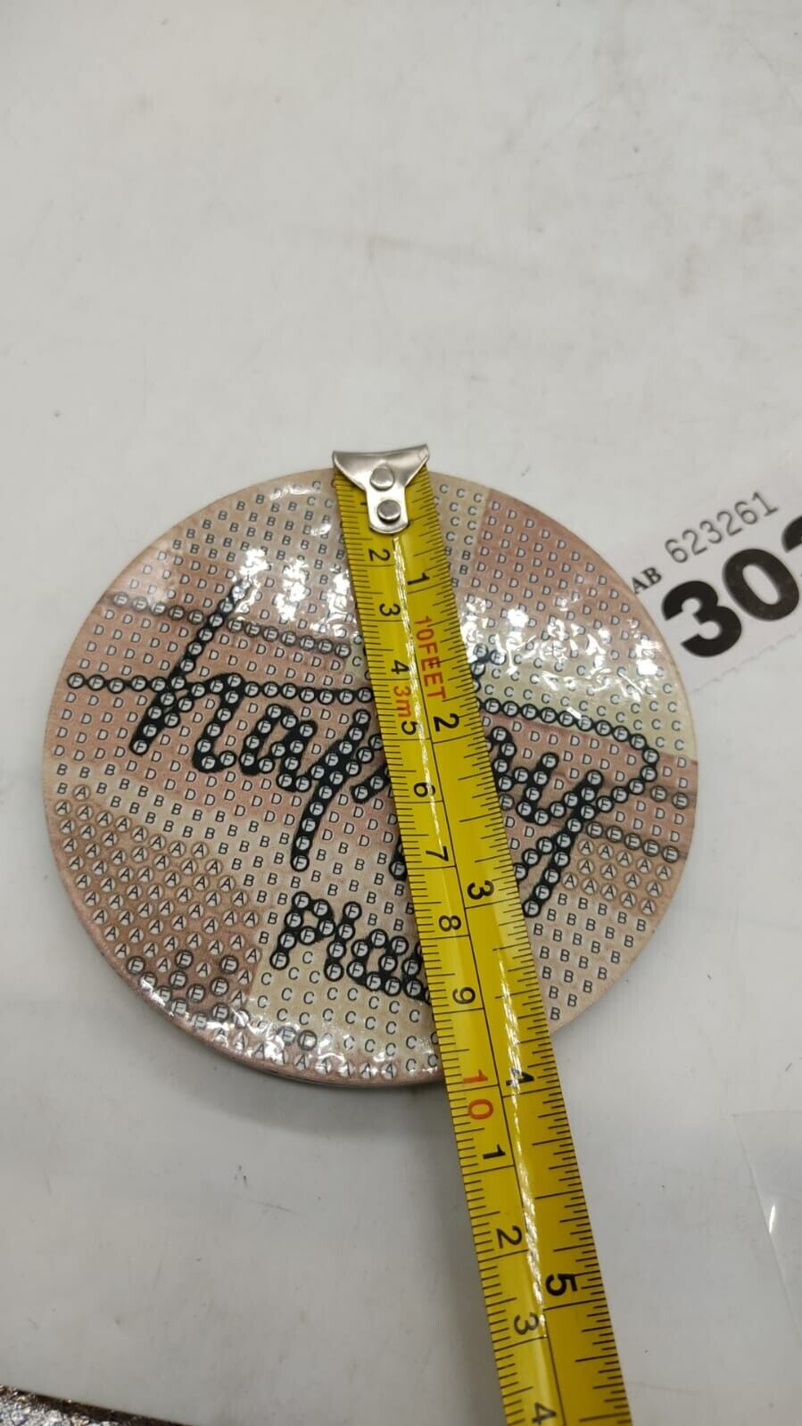Rhinestone Painting Coasters Rustic Pastoral Sparkling Odourless Coaster Art Kit