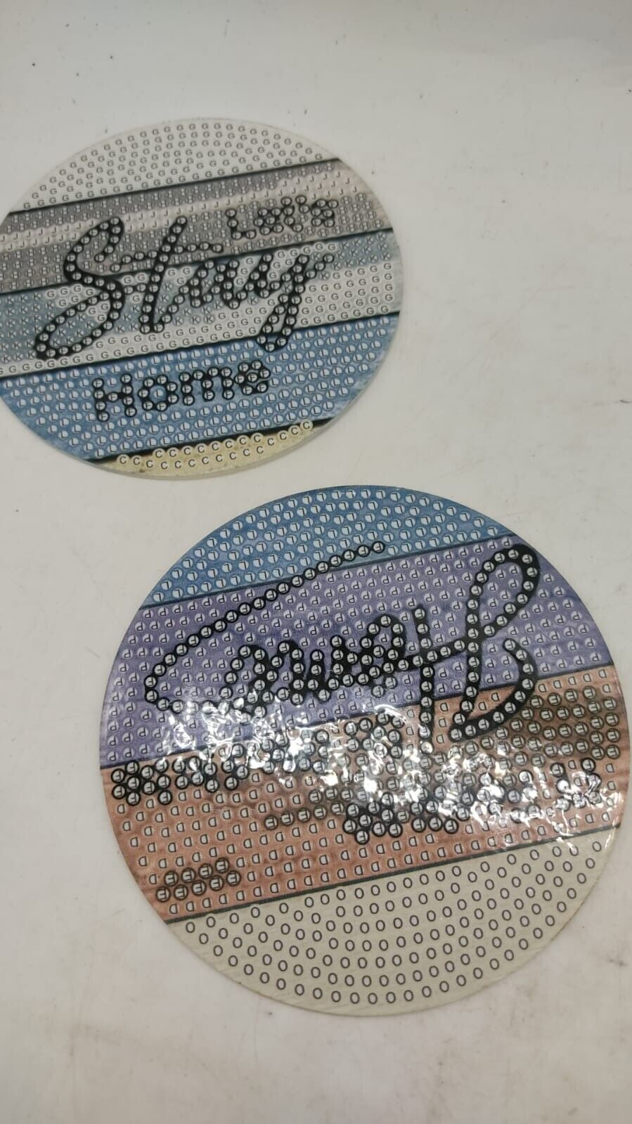 Rhinestone Painting Coasters Rustic Pastoral Sparkling Odourless Coaster Art Kit