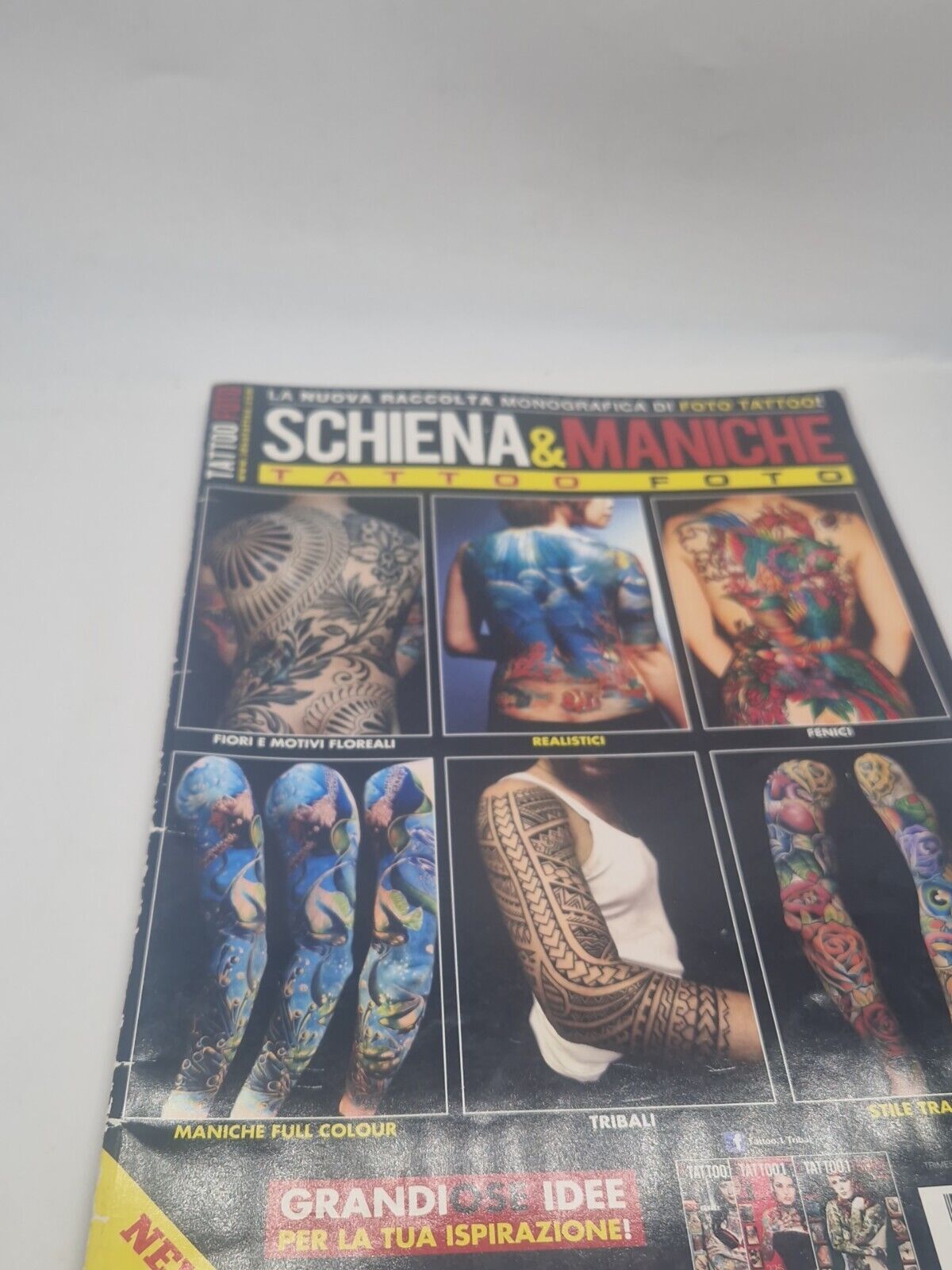 Schiena & Maniche Tattoo Foto Magazine Italian Art Ideas 3ntini April 2012