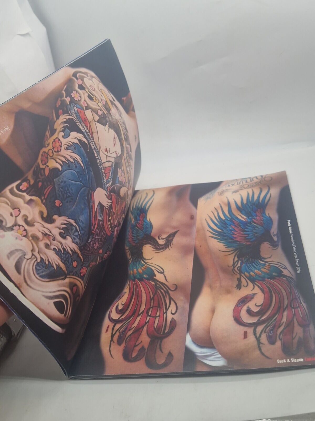 Schiena & Maniche Tattoo Foto Magazine Italian Art Ideas 3ntini April 2012
