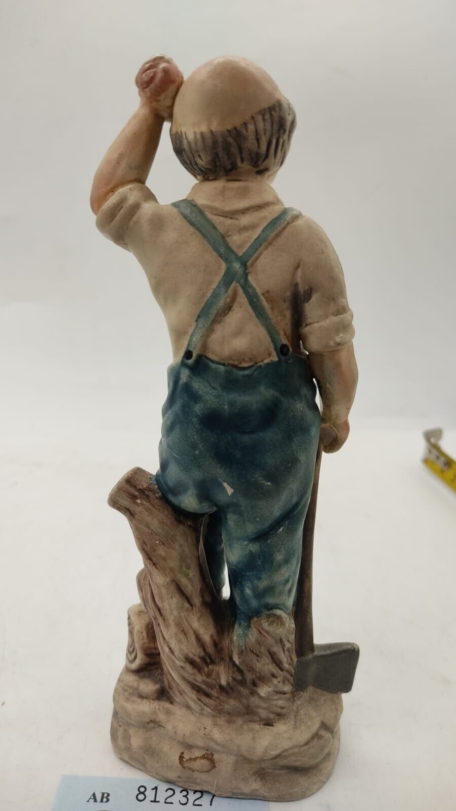 Capodimonte Decorative Figurine "The Wood Chopper" - Vintage