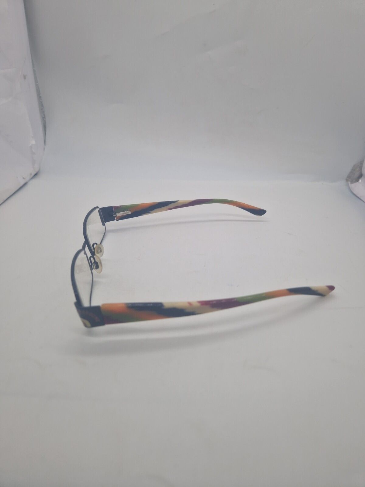 Missoni Women's Spectacles MULTI COLOUR Frames ONLY Eyeglasses Rectangle Vintage