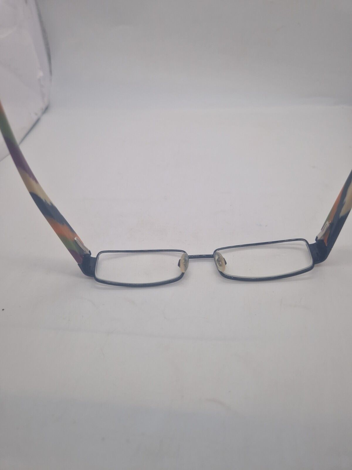 Missoni Women's Spectacles MULTI COLOUR Frames ONLY Eyeglasses Rectangle Vintage