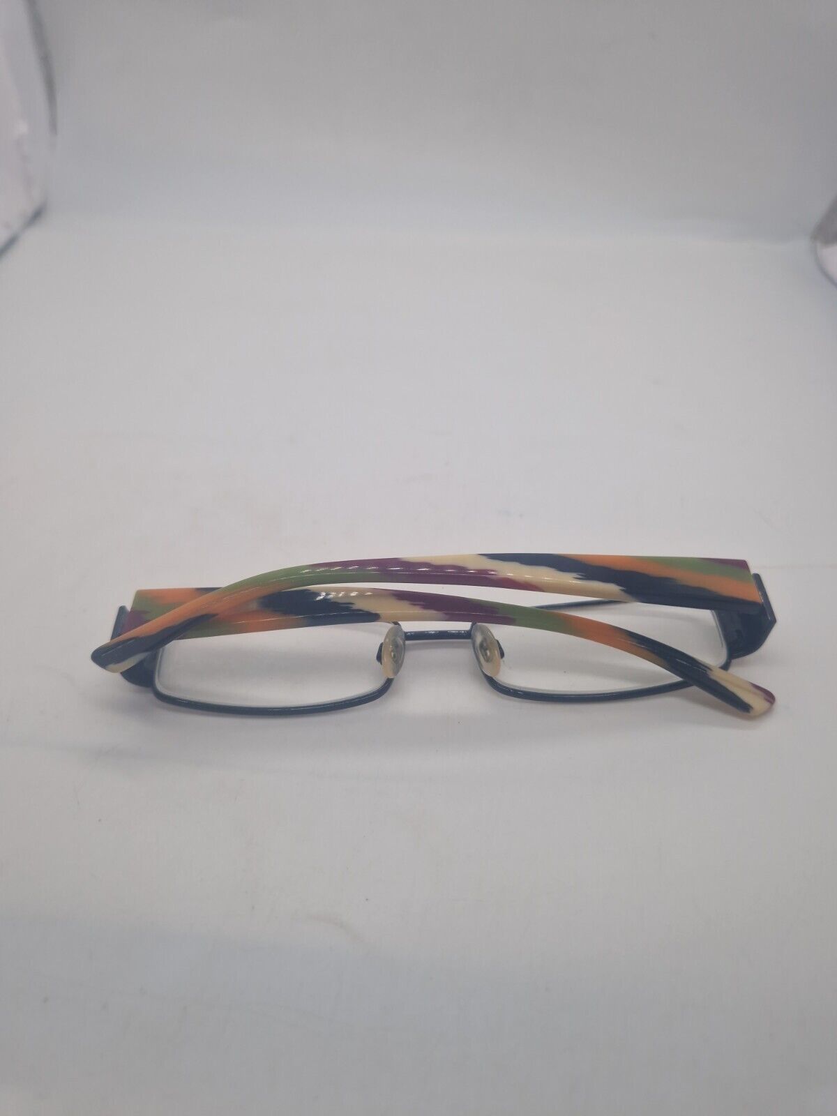 Missoni Women's Spectacles MULTI COLOUR Frames ONLY Eyeglasses Rectangle Vintage