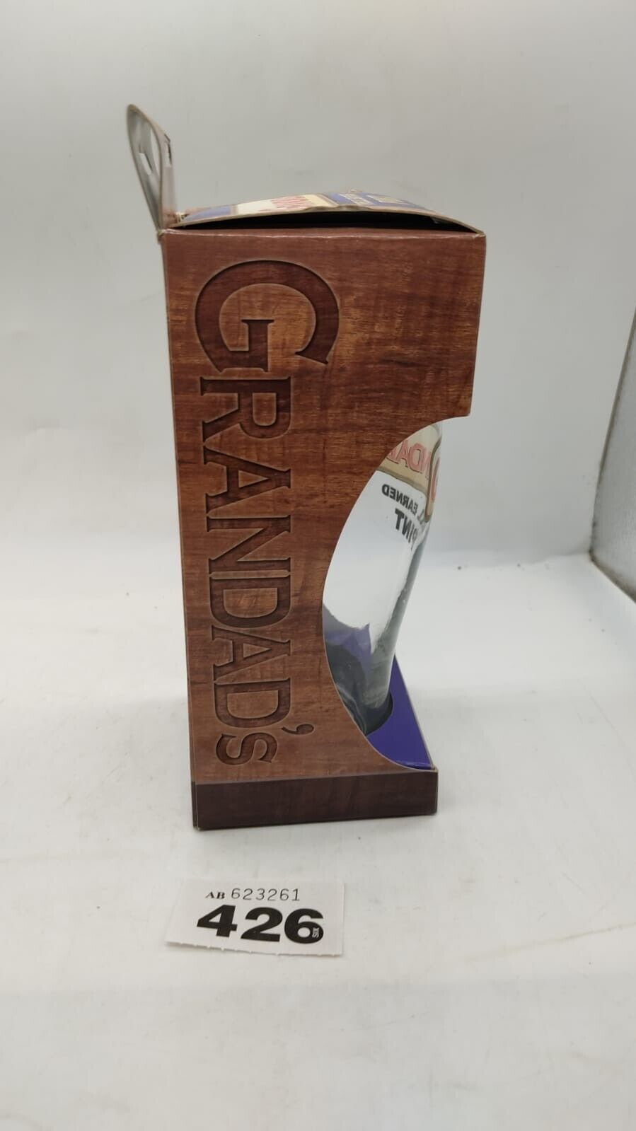 GRANDADs Well Earned Pint Engraved Pint Glass Gift, Boxed New