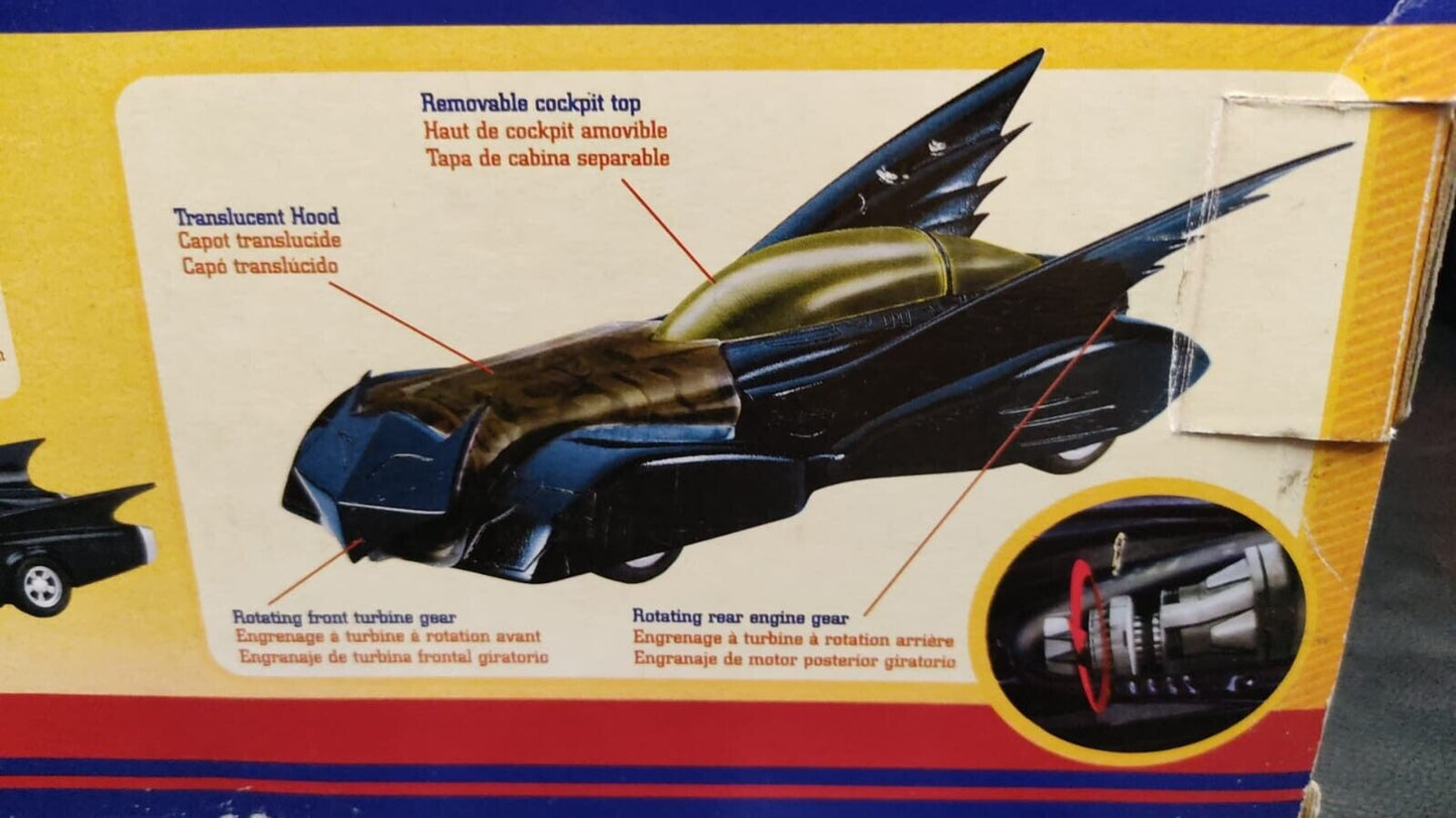 Corgi 2000's DC Comics 1:18 Scale Die Cast Batmobile Boxed - Black Vintage