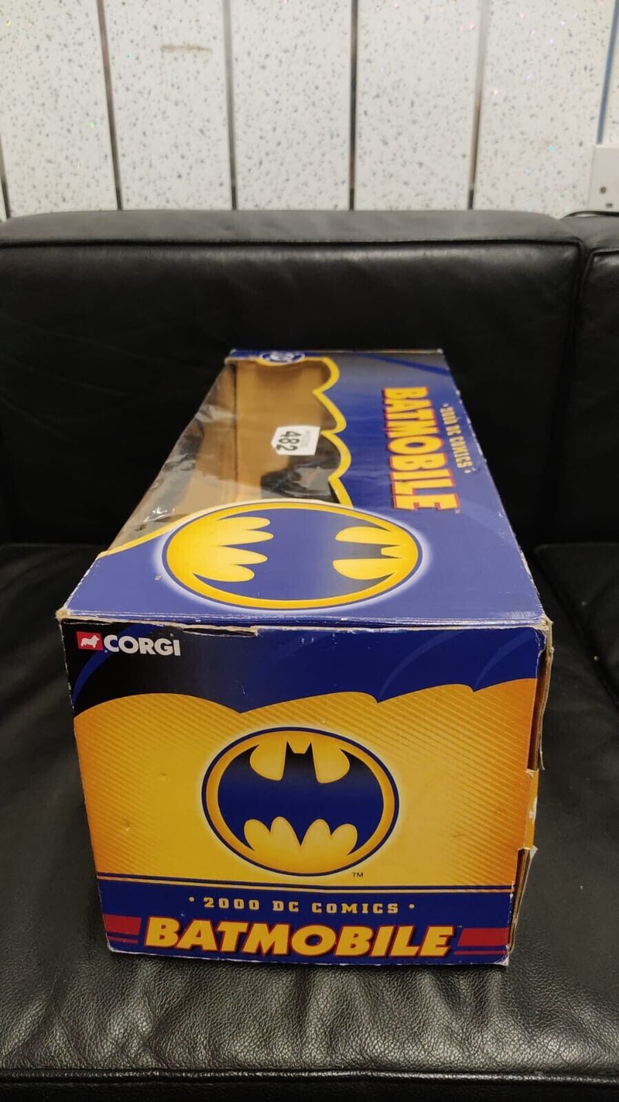 Corgi 2000's DC Comics 1:18 Scale Die Cast Batmobile Boxed - Black Vintage
