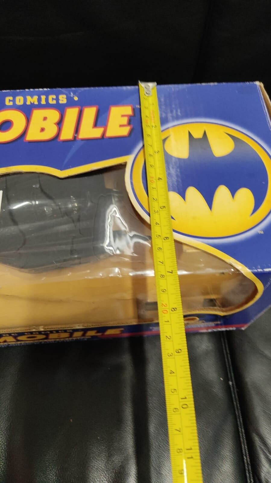 Corgi 2000's DC Comics 1:18 Scale Die Cast Batmobile Boxed - Black Vintage