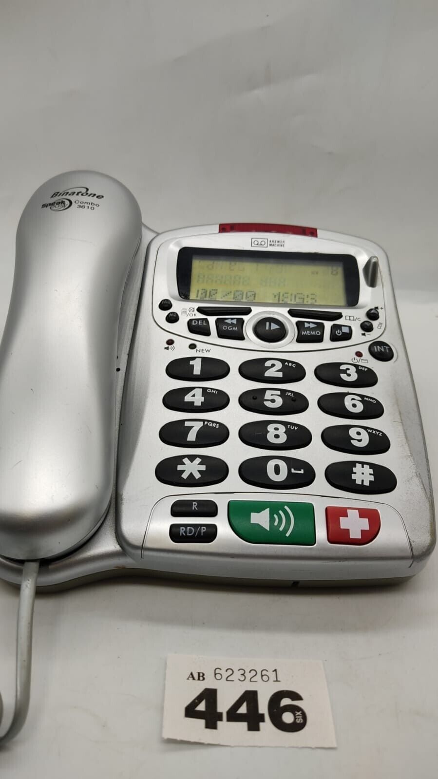 House Phone, Binatone Speak Easy Combo 3610 with Onboard Answer Machine, Vintage