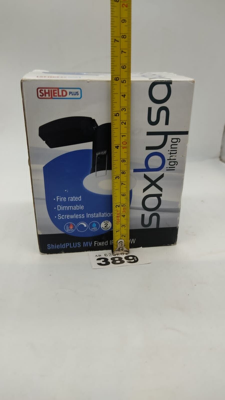 Saxby 50W Shieldplus MV IP65 Recessed Fixed Fire Rated Downlight Spotlights