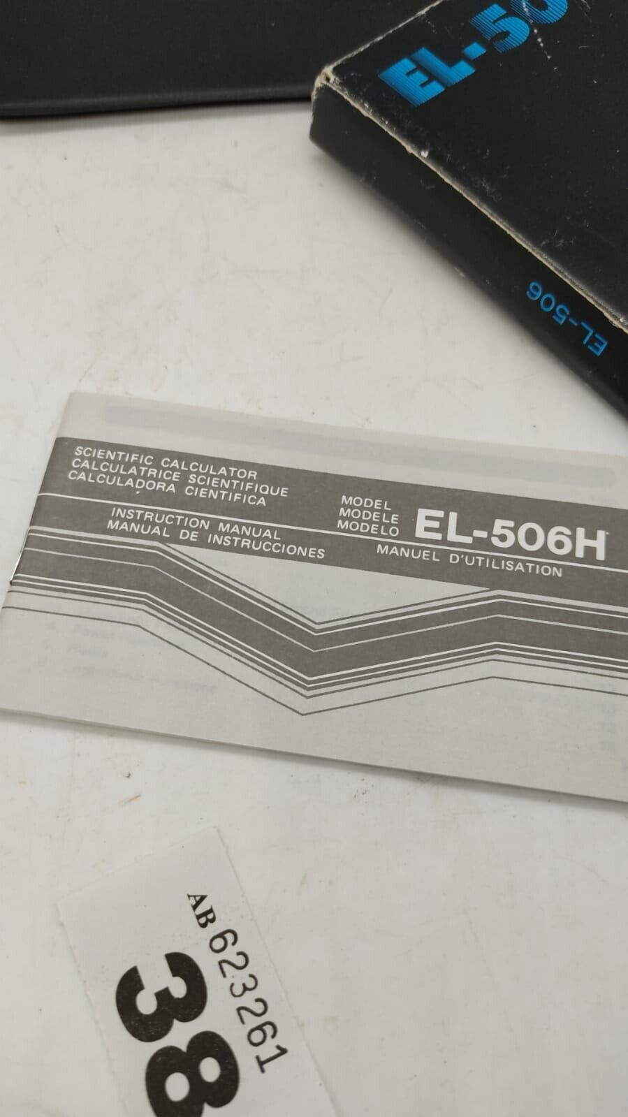 Scientific Calculator EL-506H Vintage, Made in Japan Needs Battery