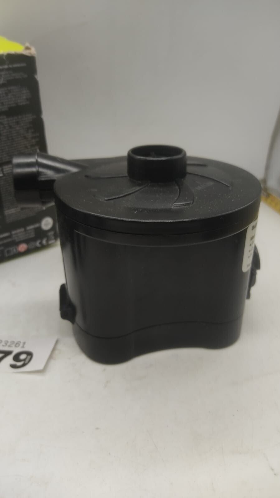Electric Air Pump 6V DC & Battery Powered Inflatable Bed Airbed Camping Travel