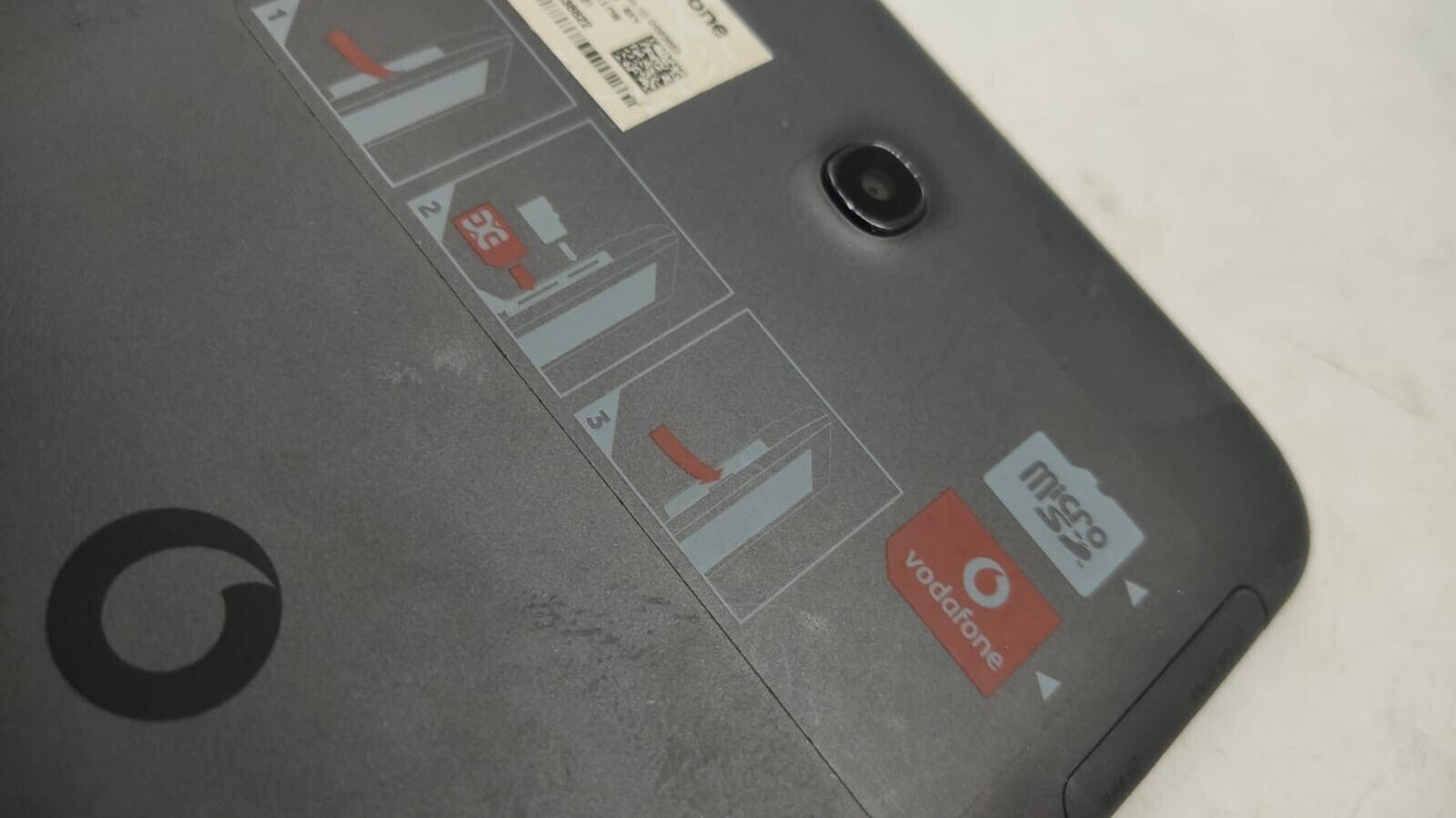 Vodafone Smart Tab 4G 8" Screen Vodafone Black 8GB Android Tablet, Used, Tested