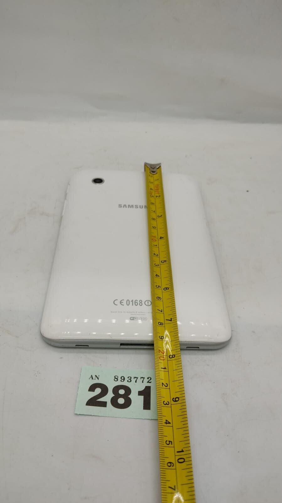 Samsung Galaxy Tab 2 7.0 GT-P3110 Wi-Fi White Android Tablet Device Only Working