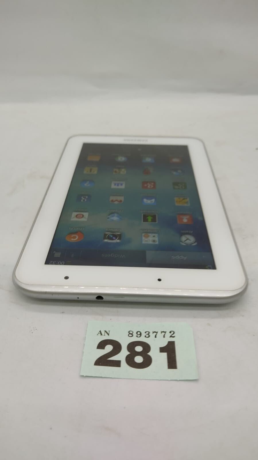 Samsung Galaxy Tab 2 7.0 GT-P3110 Wi-Fi White Android Tablet Device Only Working