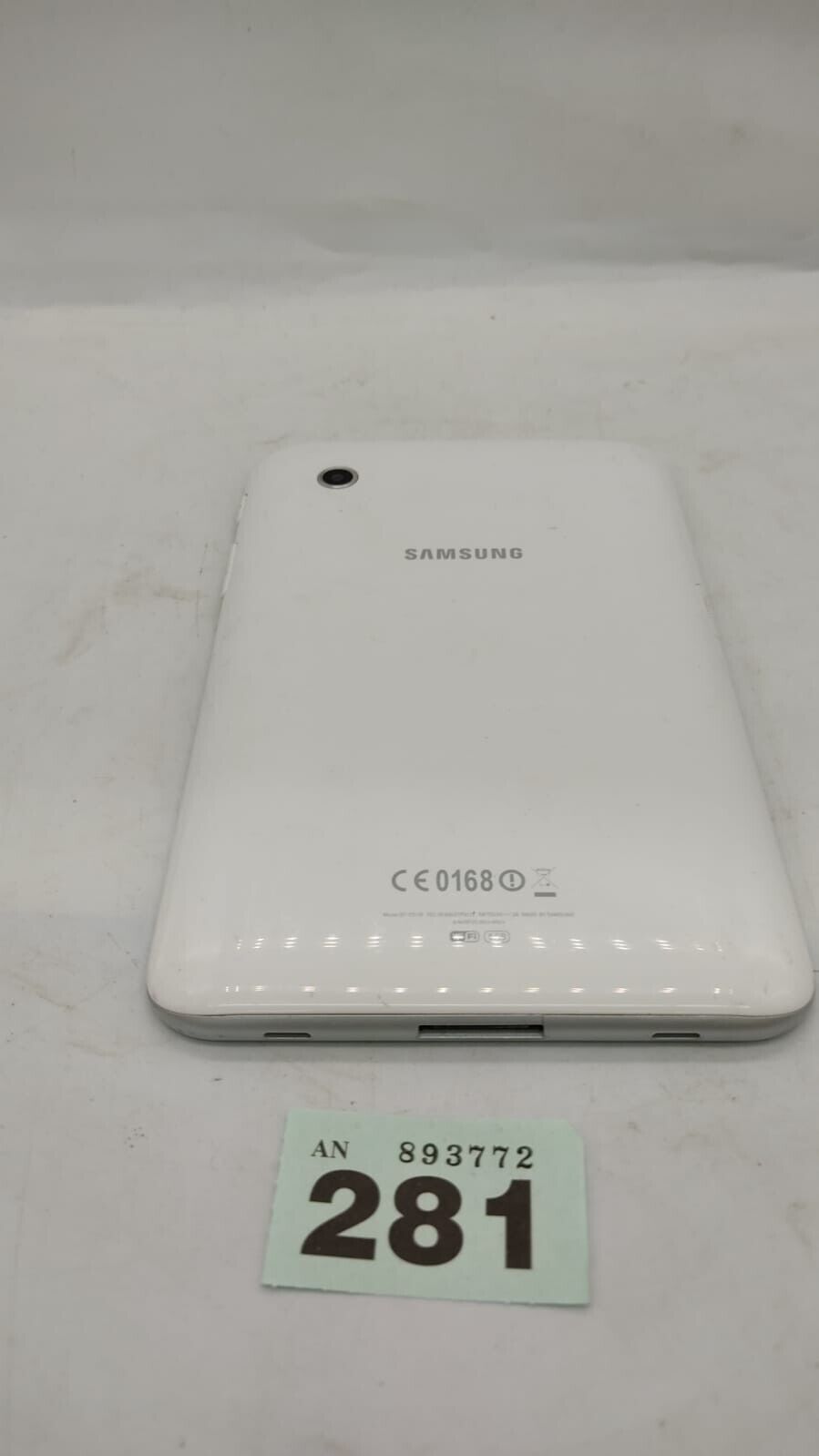 Samsung Galaxy Tab 2 7.0 GT-P3110 Wi-Fi White Android Tablet Device Only Working