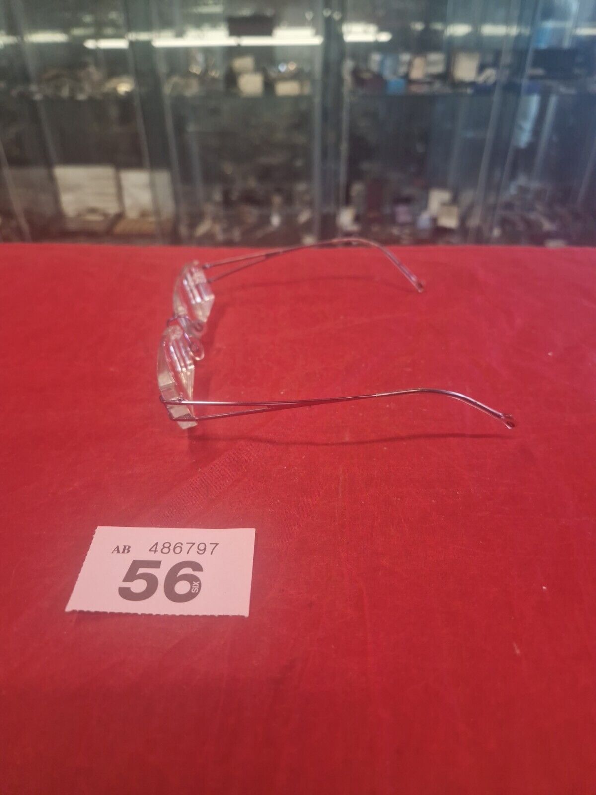 Stepper SI-3601 Semi-Rimless Used Eyeglasses Frames ONLY - Eyewear