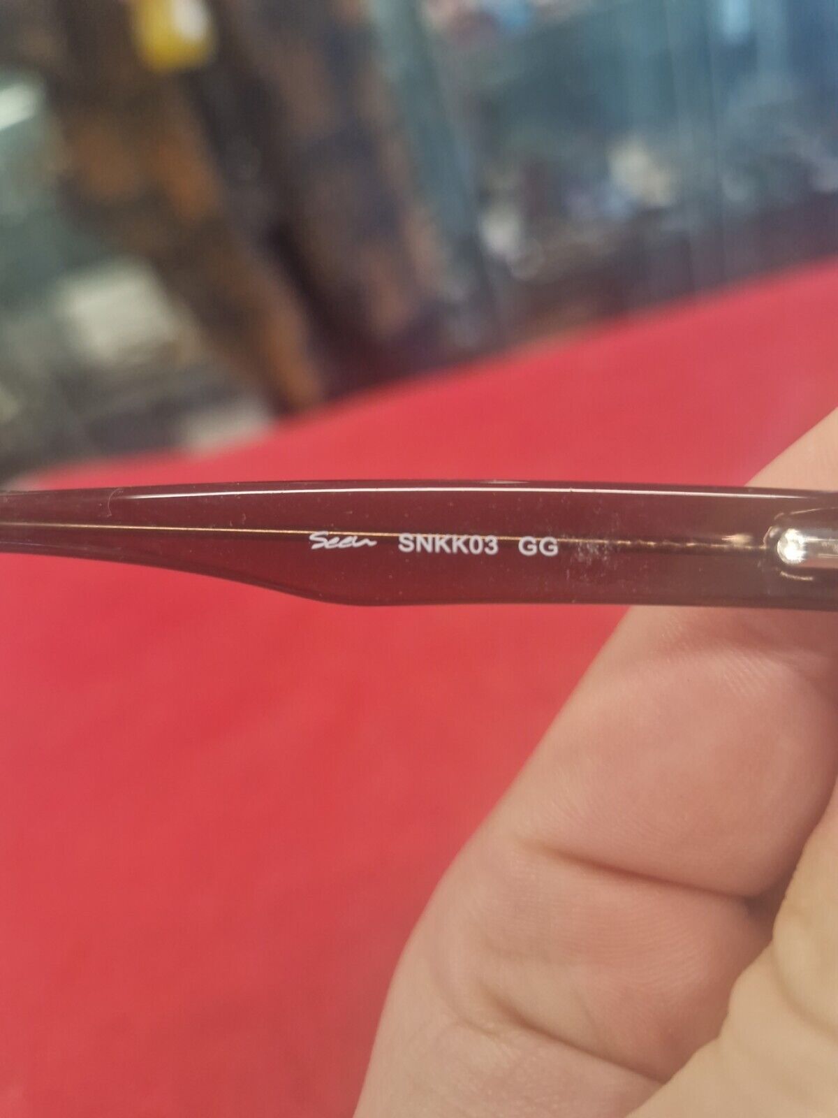 Seen SNKK03 Glasses Frames Black Full Rim Eyeglasses Spectacles Frames Only