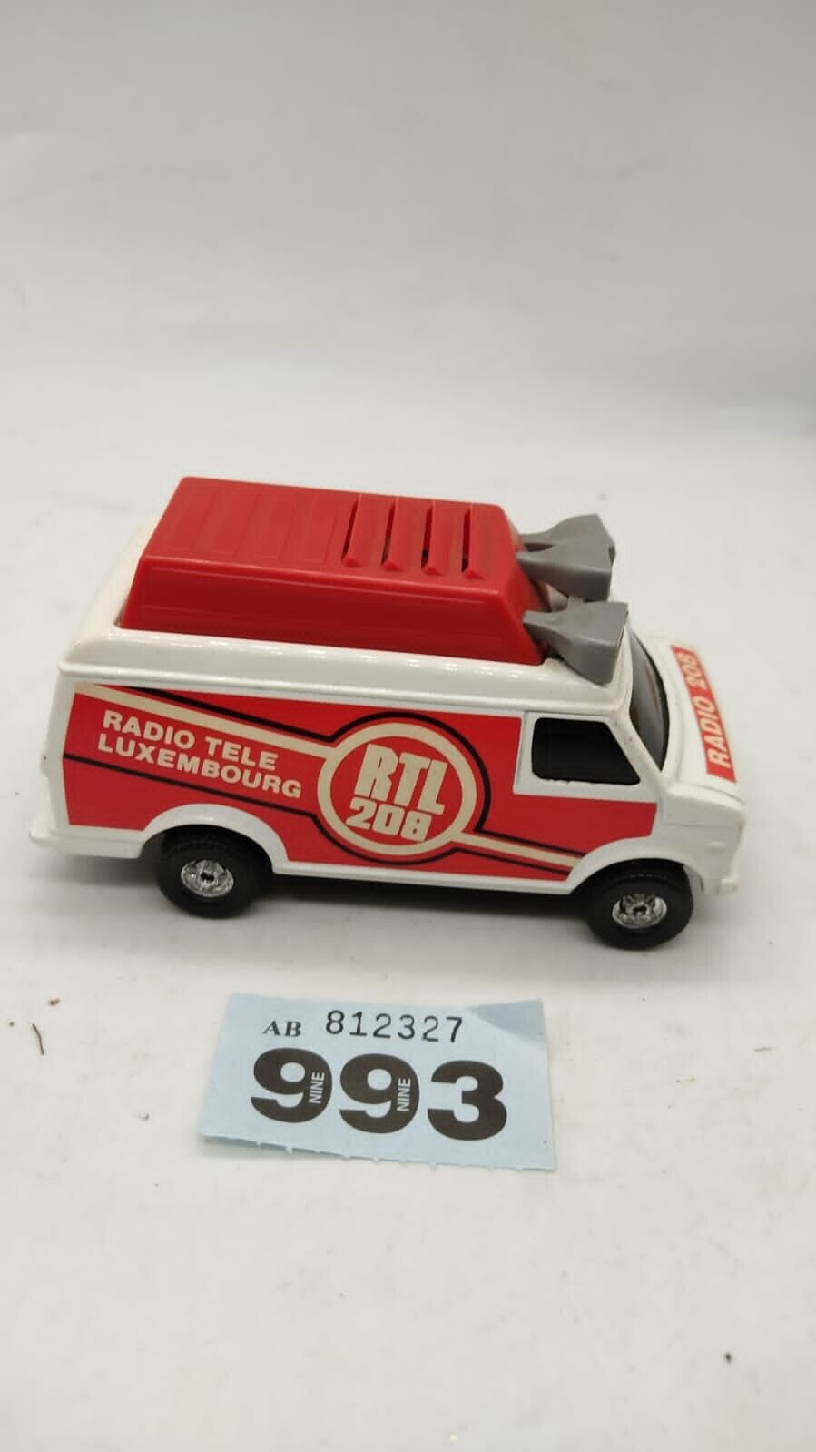 Corgi Radio Luxembourg RTL 208 Corgitronics Chevy Van Novelty Radio, Vintage