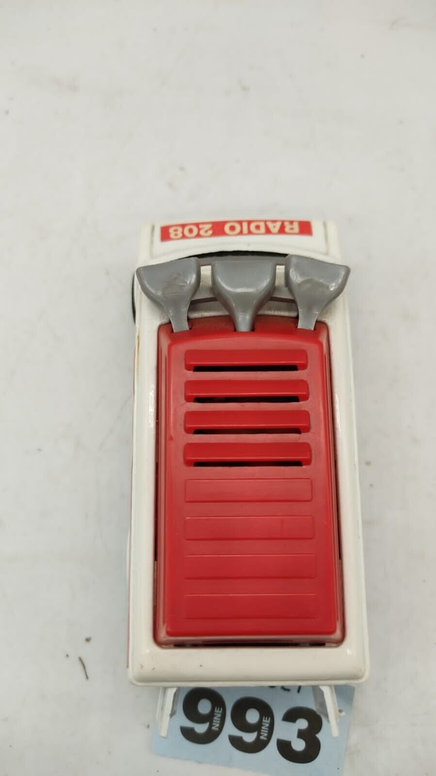 Corgi Radio Luxembourg RTL 208 Corgitronics Chevy Van Novelty Radio, Vintage
