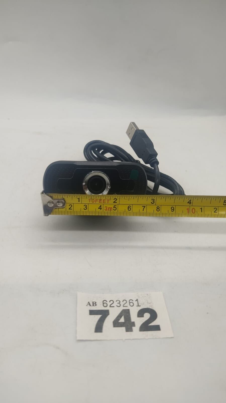 Dericam 1080p Webcam With Microphone USB, Webcam for Windows Mac OS