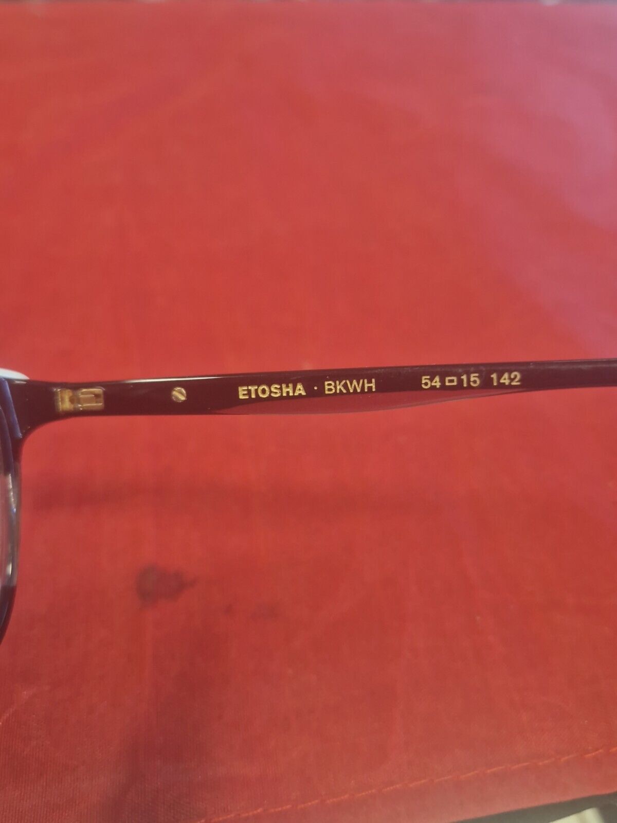 Glasses ETNIA BARCELONA Black Full Rim Etosha BKWH Frames Only MOD: BKFAJ0030