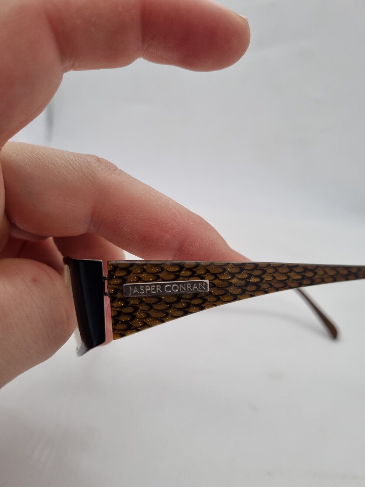 JASPER CONRAN eyeglasses BROWN RECTANGLE glasses frame MOD: 24876803
