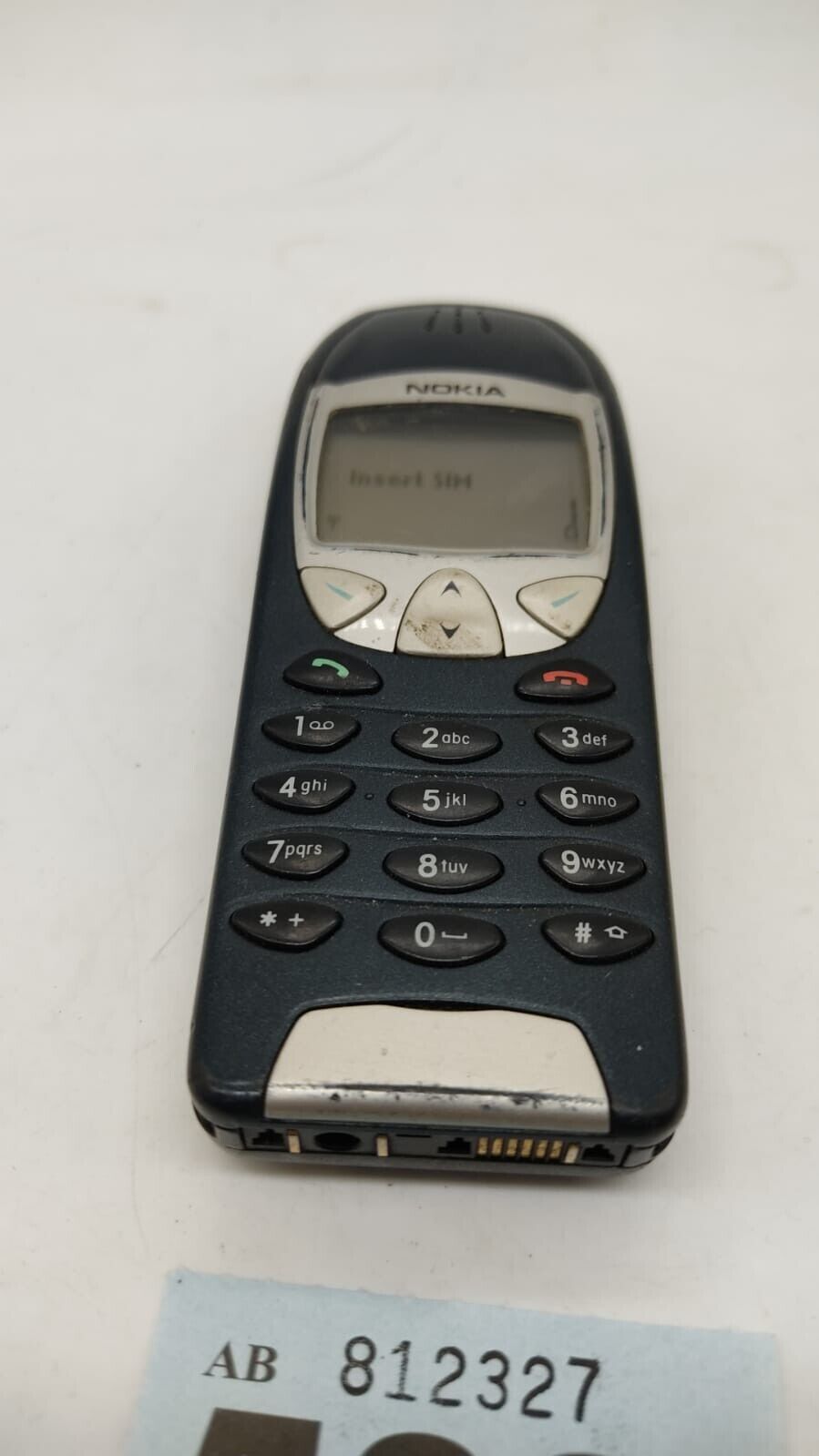 Nokia 6210 Phone, High Capacity Battery, Black - Working, - Vintage