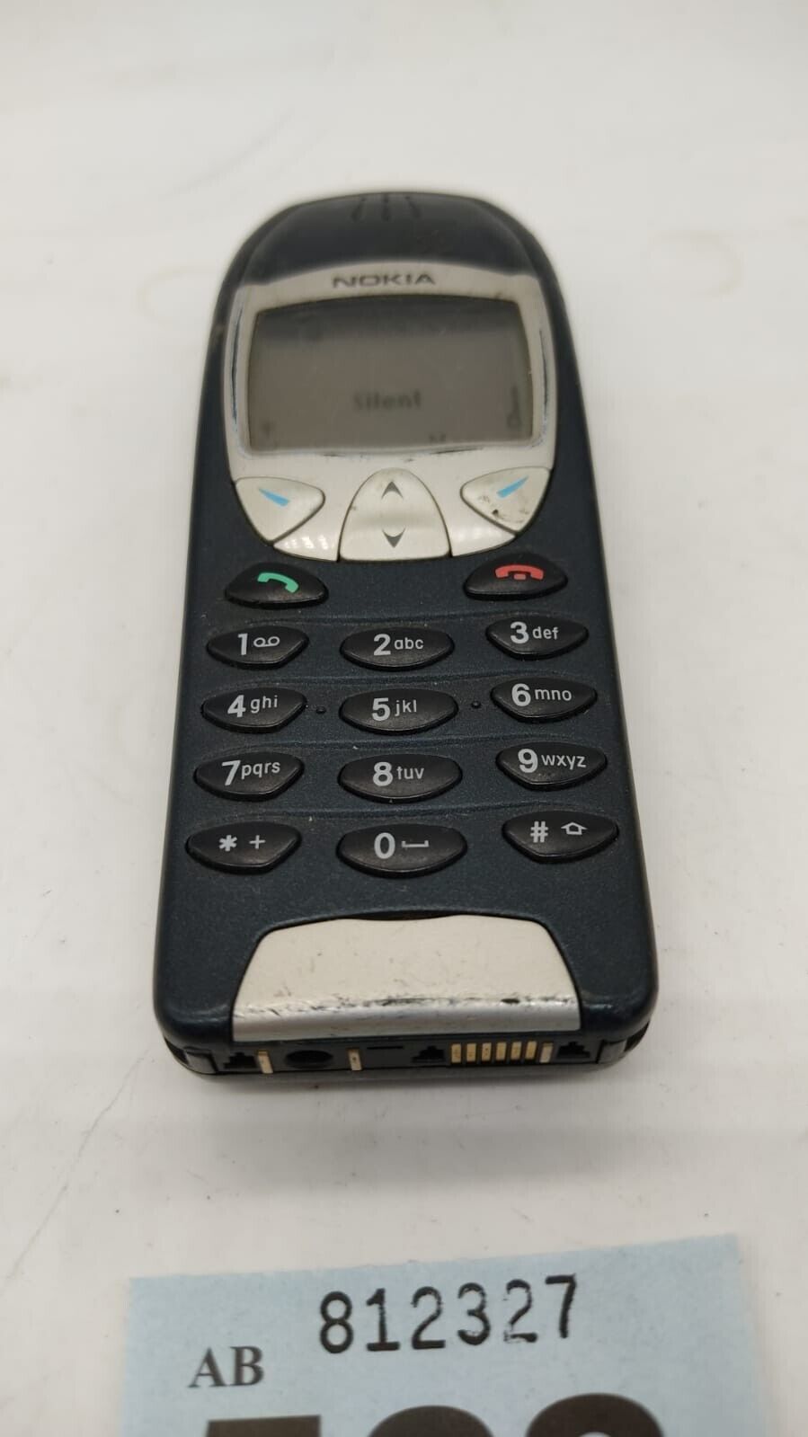 Nokia 6210 Phone, High Capacity Battery, Black - Working, - Vintage