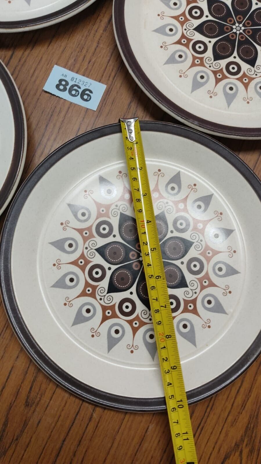 Set of 6 Canadiana Doverstone Staffordshire England Heather Plates