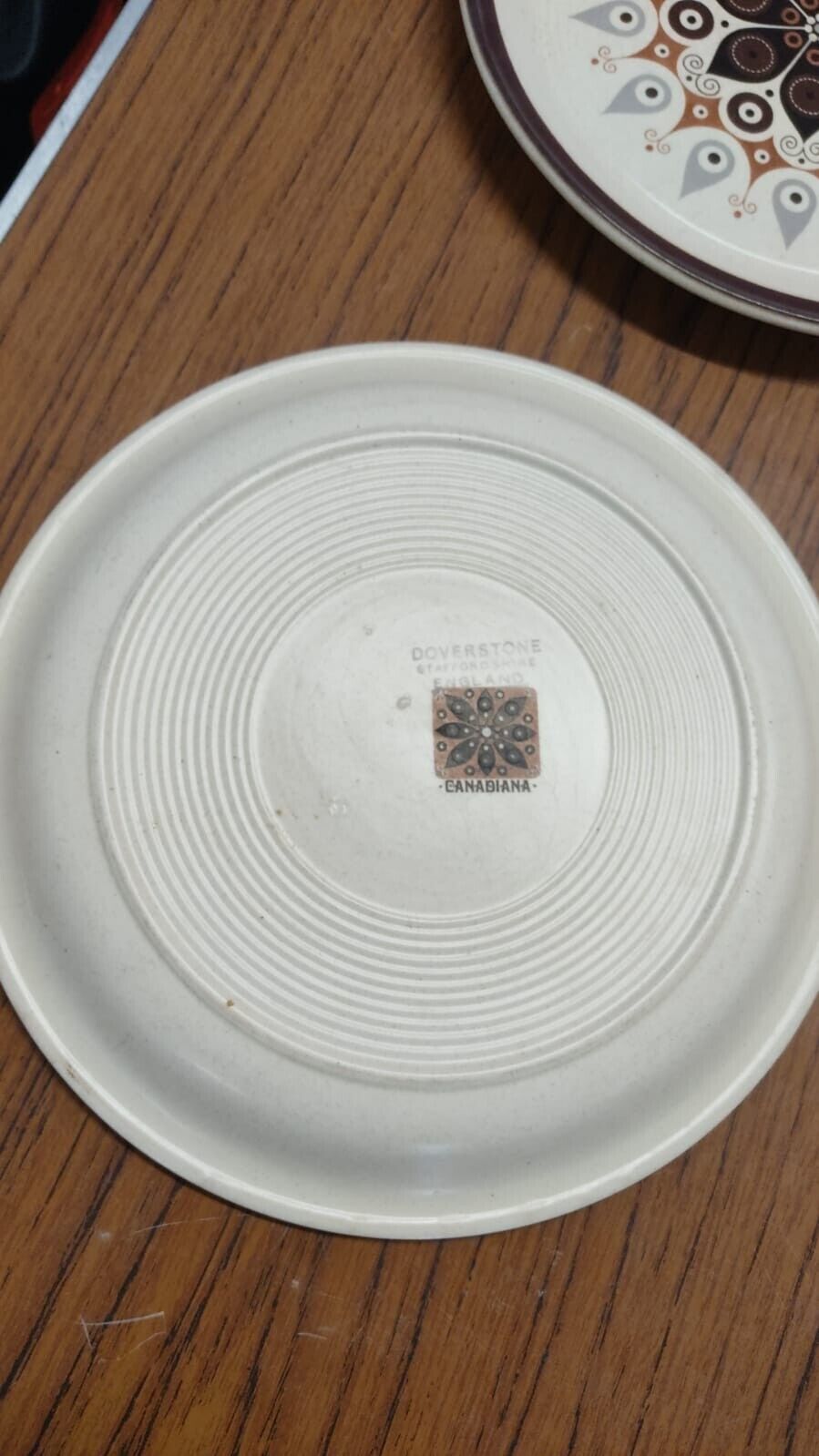 Set of 6 Canadiana Doverstone Staffordshire England Heather Plates