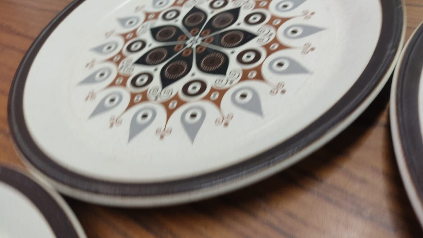 Set of 6 Canadiana Doverstone Staffordshire England Heather Plates