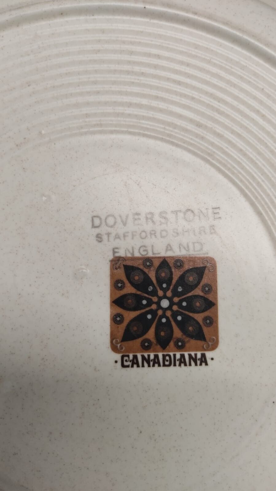 Set of 6 Canadiana Doverstone Staffordshire England Heather Plates