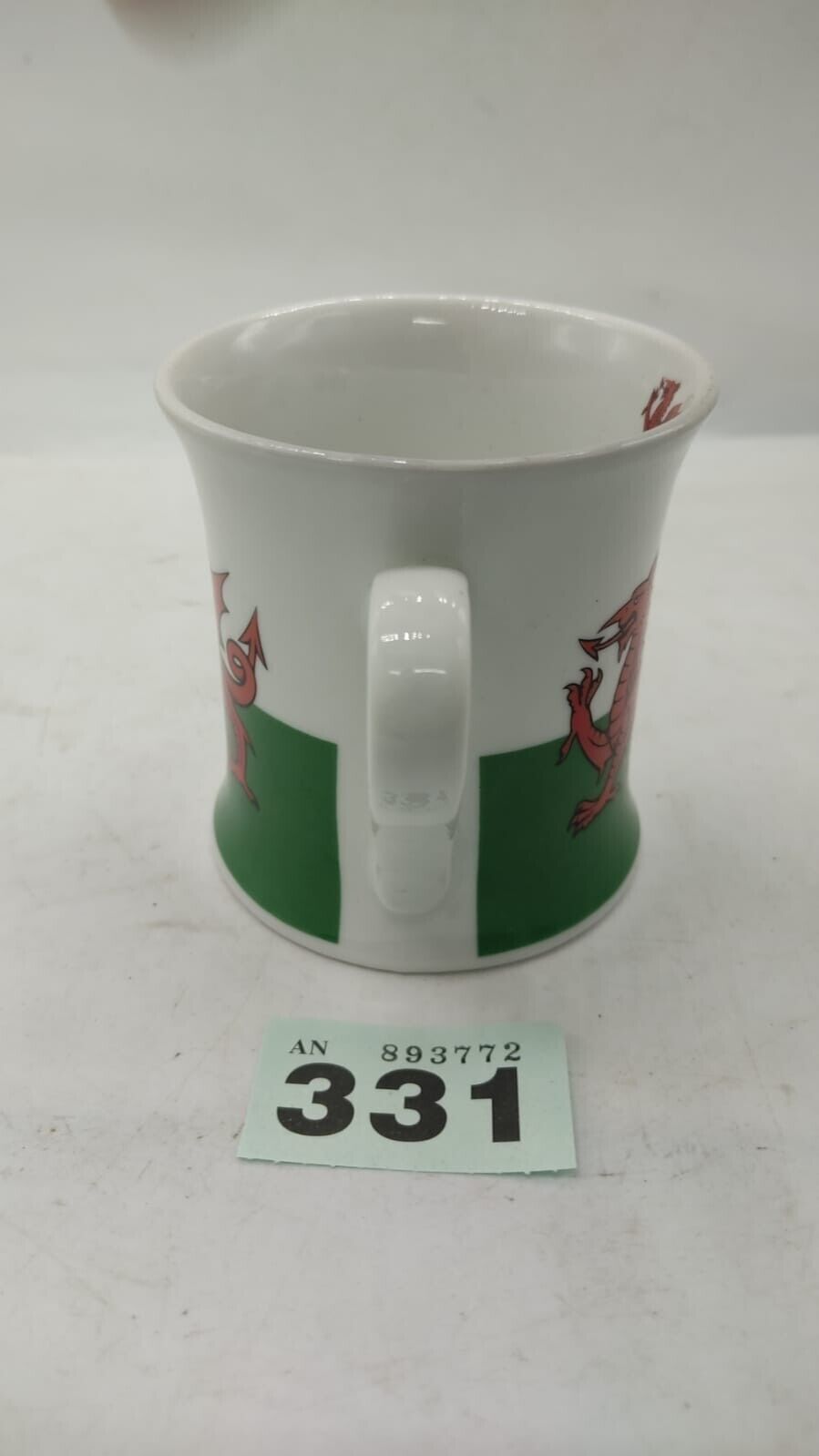 The Leonardo Collection Red and White Welsh Dragon Fine Bone China Mug