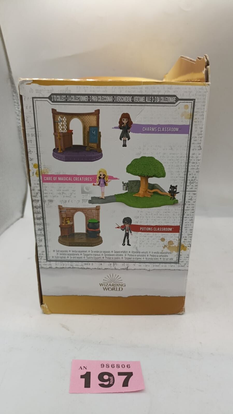 Wizarding World Harry Potter Magical Minis Potions Classroom w/harry Potter Fig