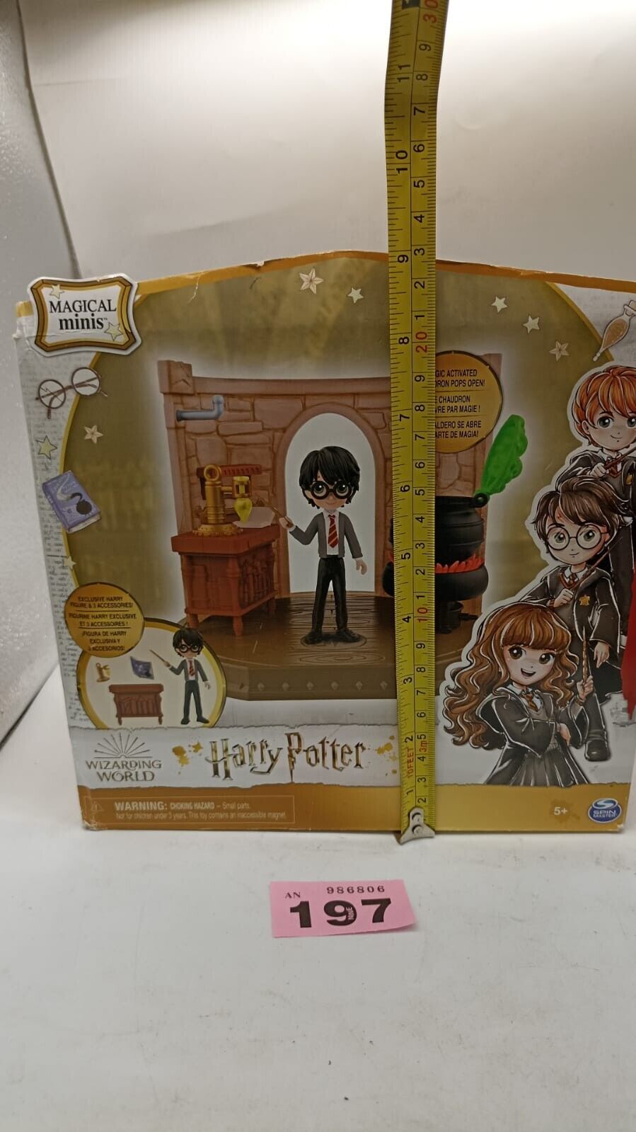 Wizarding World Harry Potter Magical Minis Potions Classroom w/harry Potter Fig