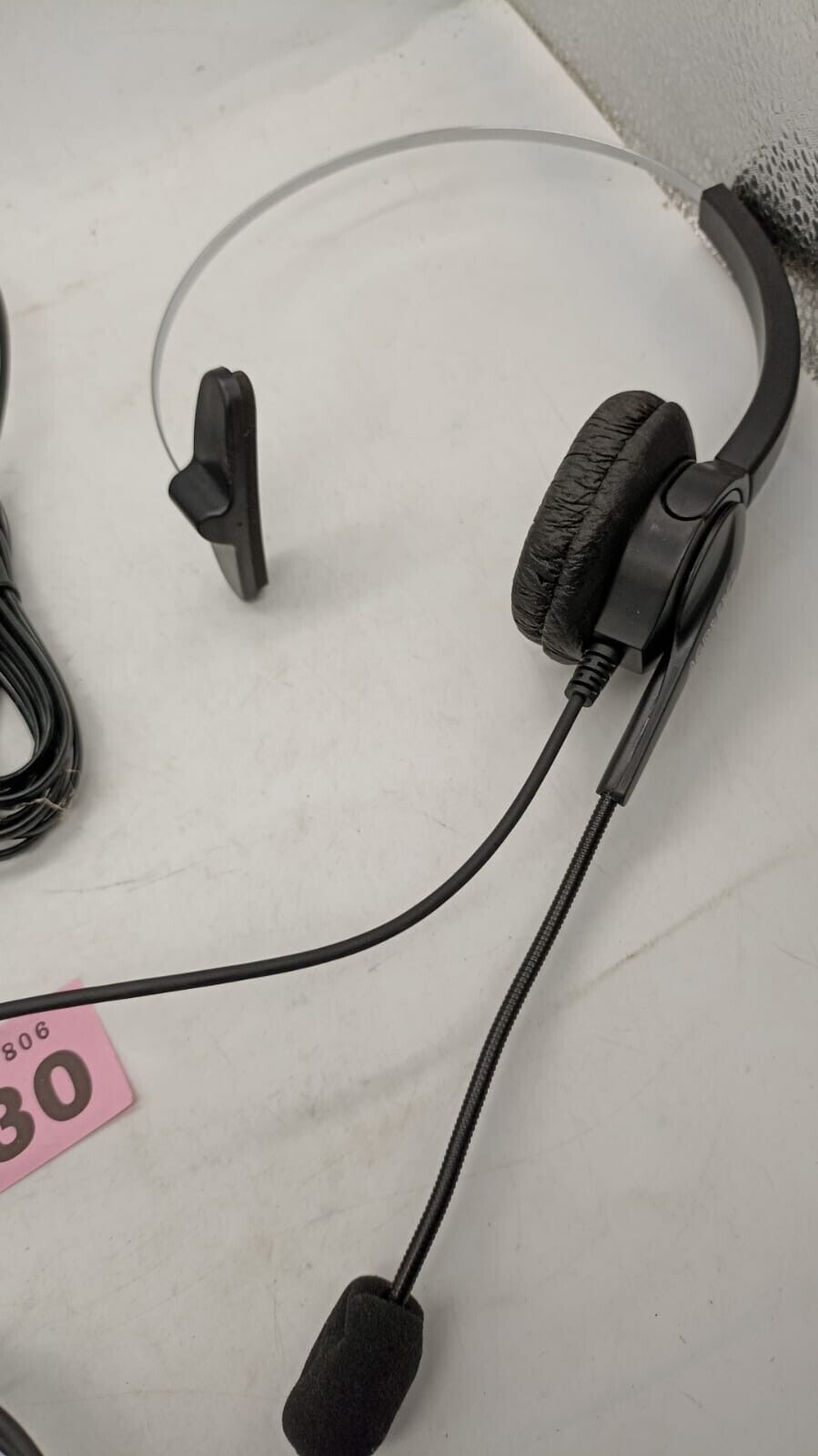 Agptek Hands Free Call Center Telephone Headset, Work From Home. Tested Working