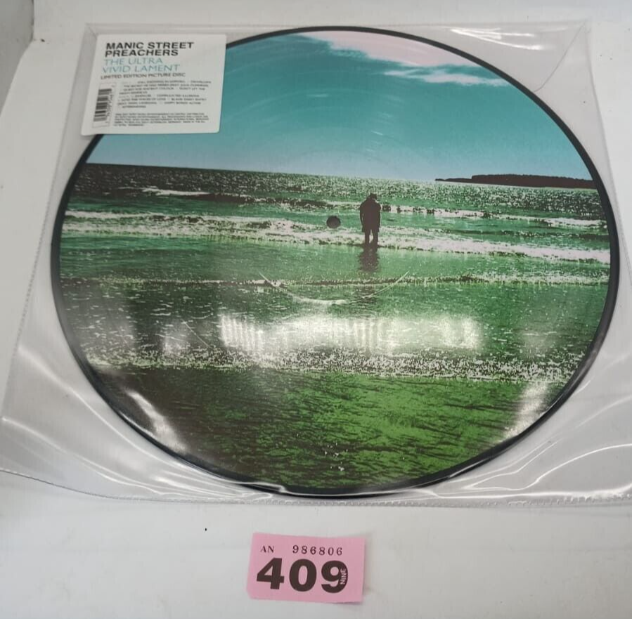 Manic Street Preachers Lp Ultra Vivid Lament Picture Disc Vinyl Limited Edition