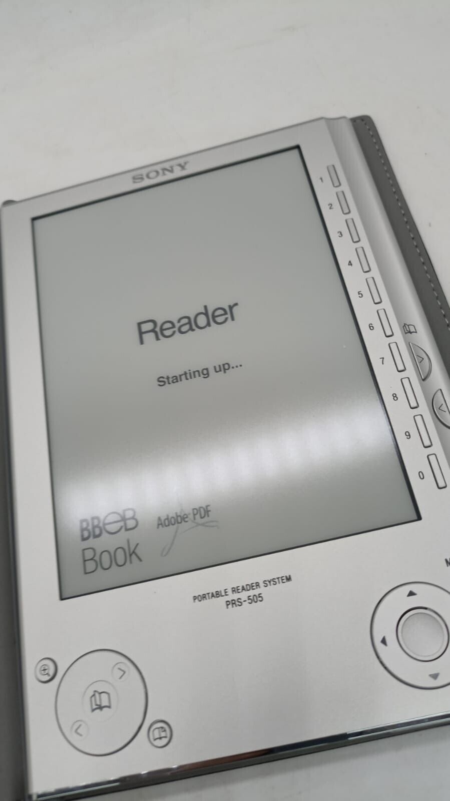 Sony Prs-505 Portable Reader System Ebook Box