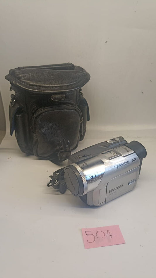 Panasonic NV-GS120 Camcorder in Carry Bag No Charger Untested Spares & Repair