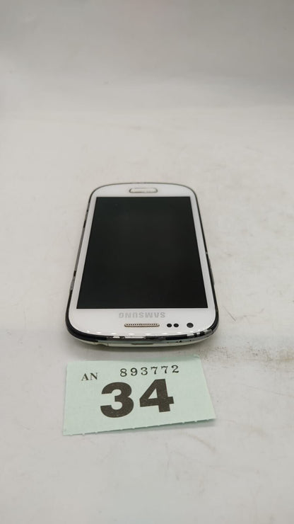 Samsung Galaxy S3 S III Mini GT-18200N - 8GB (virgin media) White Device Only