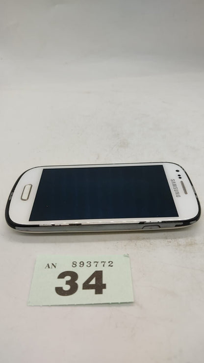 Samsung Galaxy S3 S III Mini GT-18200N - 8GB (virgin media) White Device Only