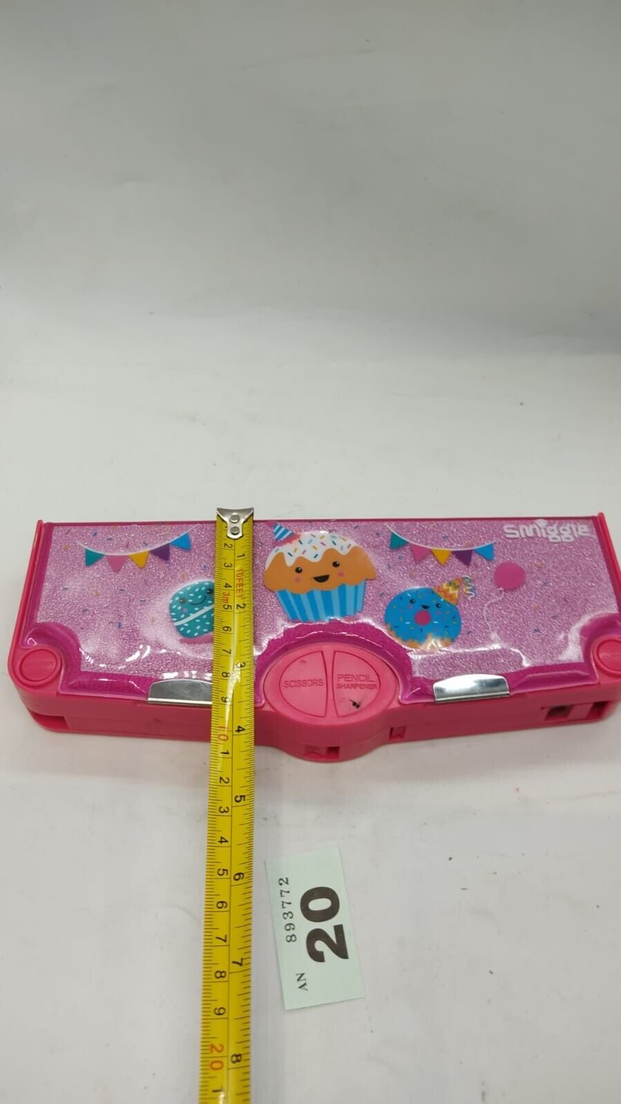 Smiggle Pop Out Pencil Case Pink, Plastic Good Condition. Case Only. Used