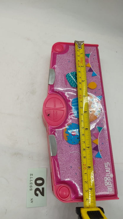 Smiggle Pop Out Pencil Case Pink, Plastic Good Condition. Case Only. Used