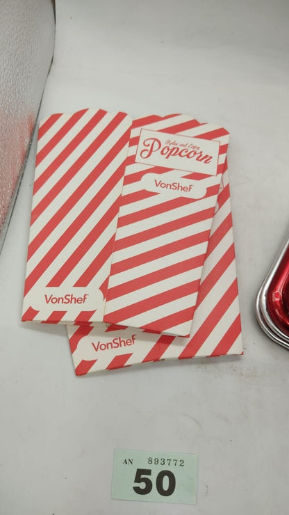 Vonshelf Hot Air Popcorn Maker Retro 1200w Hot Air Machine. New. Boxed