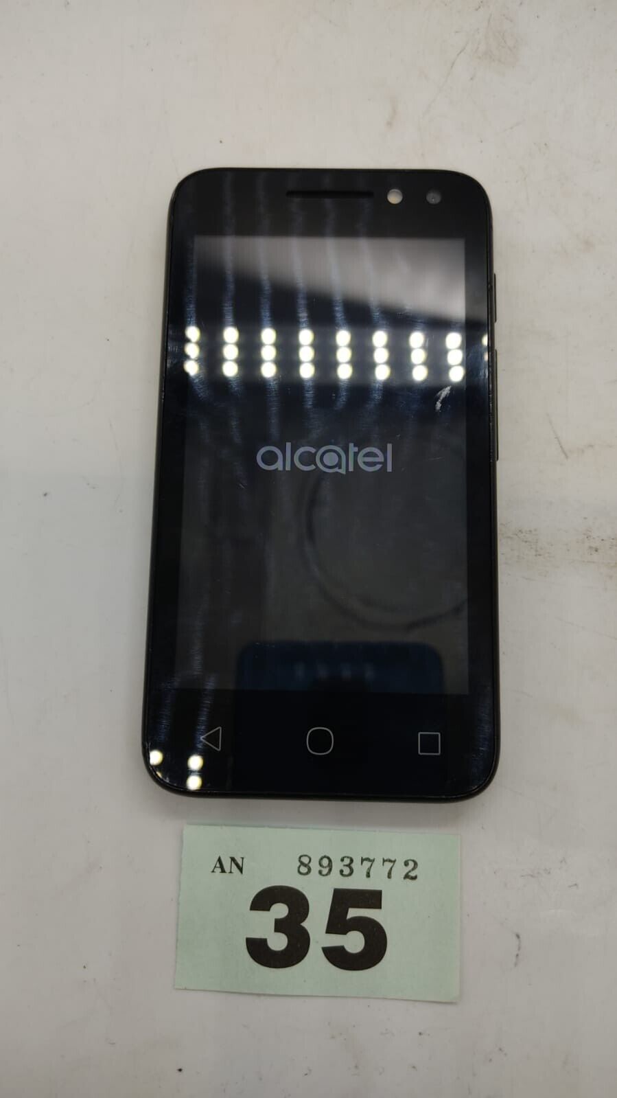 Alcatel Pixi 4 (4) 4034X 4GB Black Three Android Smartphone Mobile Device Only