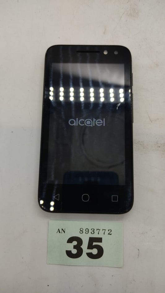 Alcatel Pixi 4 (4) 4034X 4GB Black Three Android Smartphone Mobile Device Only